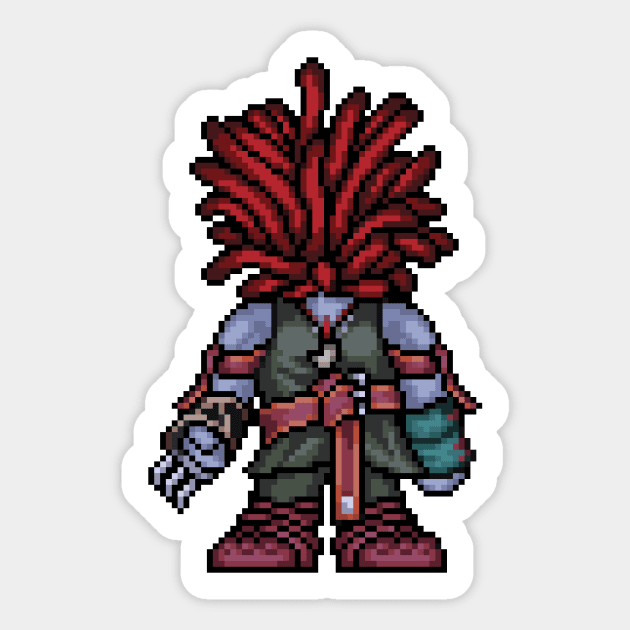 FF9 Amarant Sticker by PixelKnight